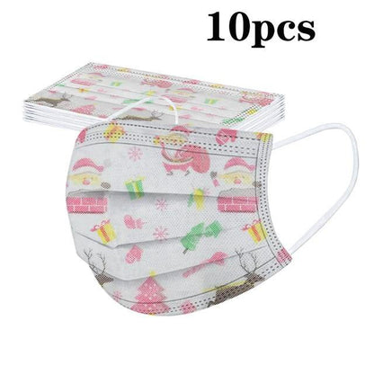 10 Piece Christmas Face Masks For Parties and Gifts - Buy Confidently with Smart Sales Australia