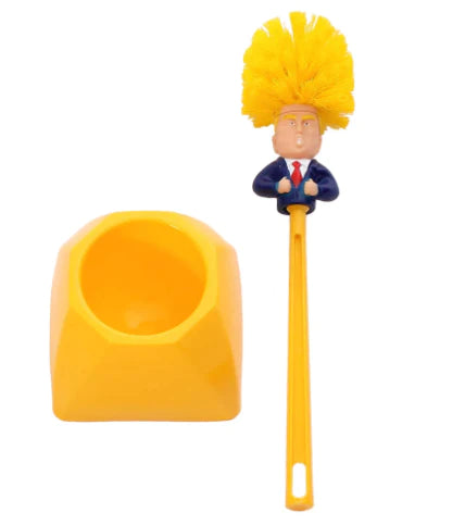 15 Inches Donald Trump Toilet Brush Bathroom Cleaning Tool - Buy Confidently with Smart Sales Australia