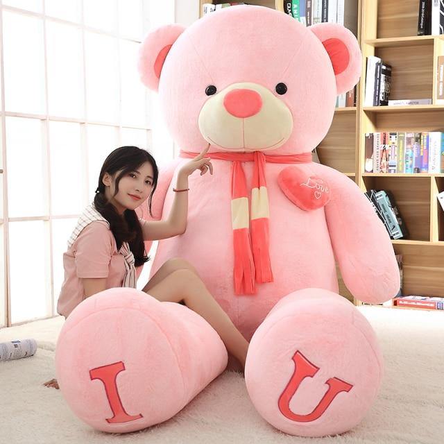 180cm “I Love You” Teddy Bear Plush Toy Hugging Pillow - Buy Confidently with Smart Sales Australia