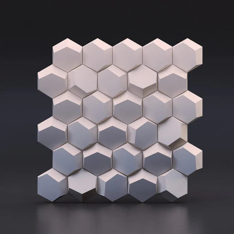 1pc 3D Modern Plastic Molds Wall Panels For Home Decor - Buy Confidently with Smart Sales Australia