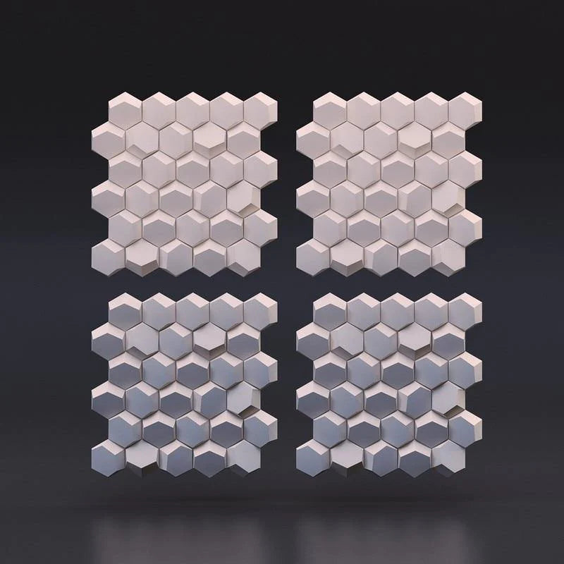 1pc 3D Modern Plastic Molds Wall Panels For Home Decor - Buy Confidently with Smart Sales Australia