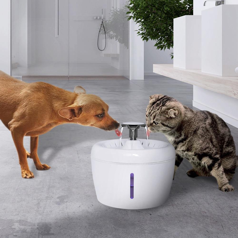 2.5L Automatic Pet Fountain Water Drinking Feeder Bowl - Buy Confidently with Smart Sales Australia