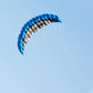 2.5m Blue Sturdy Parafoil Kite with Dual Line and Tools - Buy Confidently with Smart Sales Australia