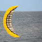 2.5m Yellow Sturdy Parafoil Kite with Dual Lines and Tools - Buy Confidently with Smart Sales Australia
