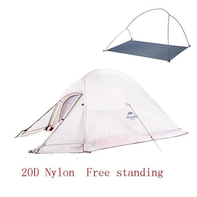2 Person Ultralight Freestanding Camping Tent with Free Mat - Buy Confidently with Smart Sales Australia