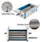 2-Roller Rotating Stainless Steel Grain Grinder - Buy Confidently with Smart Sales Australia