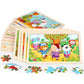 24 Piece Wooden Jigsaw Puzzle for Kids - 20 Different Animal Scenes - Buy Confidently with Smart Sales Australia