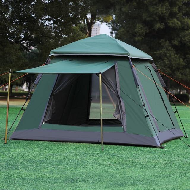 4-5 Person Automatic Waterproof Double Layer Camping Tent - Buy Confidently with Smart Sales Australia