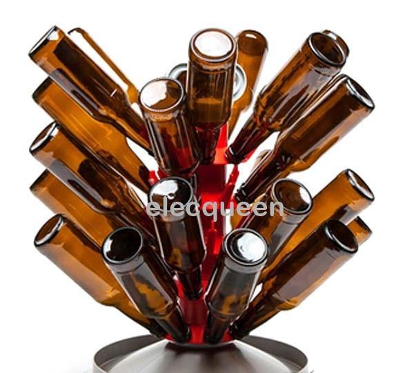 Buy 45-Bottle Drying Rack for Beer and Wine Bottles with Free