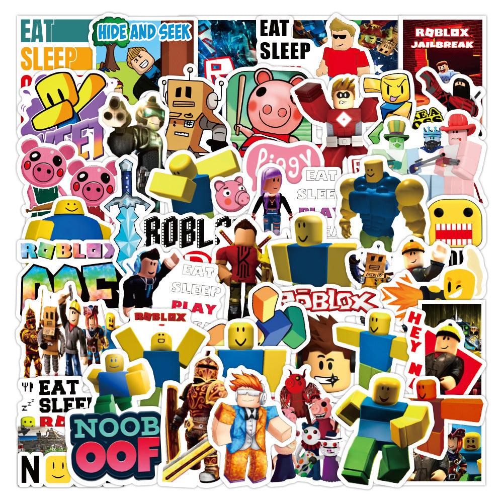 50 x Roblox Waterproof Random Sticker Pack - Buy Confidently with Smart Sales Australia