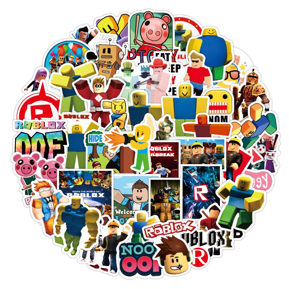Buy 50 x Roblox Waterproof Random Sticker Pack with Free Delivery ...