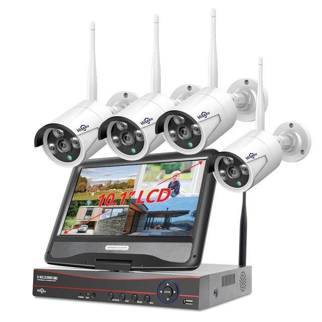 8CH Wireless 1536P 1080P Video Camera Surveillance LCD Monitor Kit - Buy Confidently with Smart Sales Australia