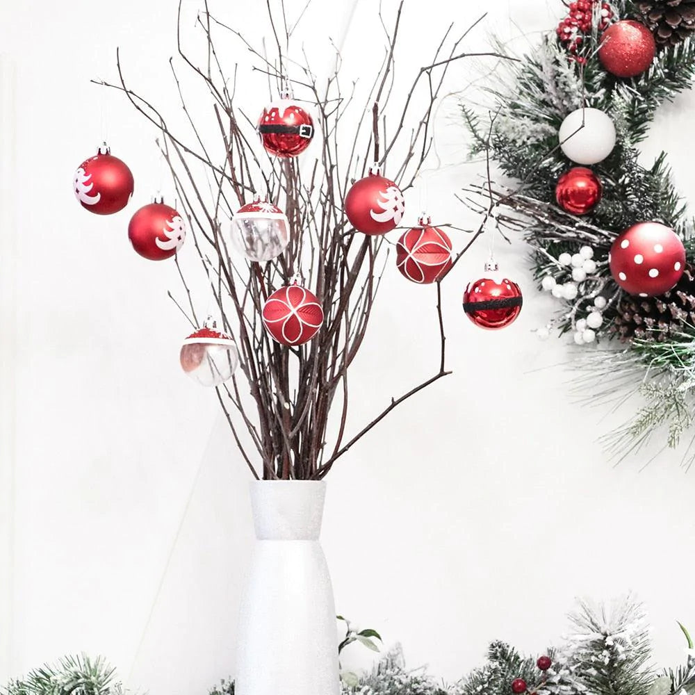 9 Piece Christmas Tree Hanging Pendants for Gift and Home Decor - Buy Confidently with Smart Sales Australia
