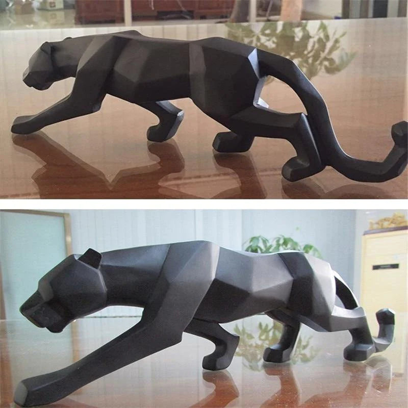 Abstract Themed Panther Figurine Statue Home Decoration - Buy Confidently with Smart Sales Australia