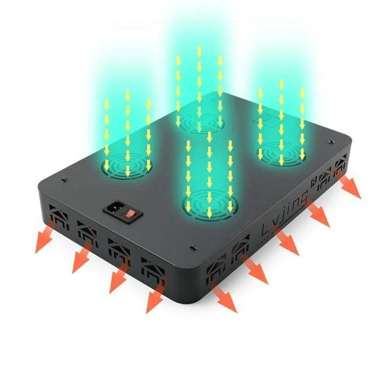 Aluminum Full Spectrum LED Grow Panel Light Plant Phyto lamp - Buy Confidently with Smart Sales Australia