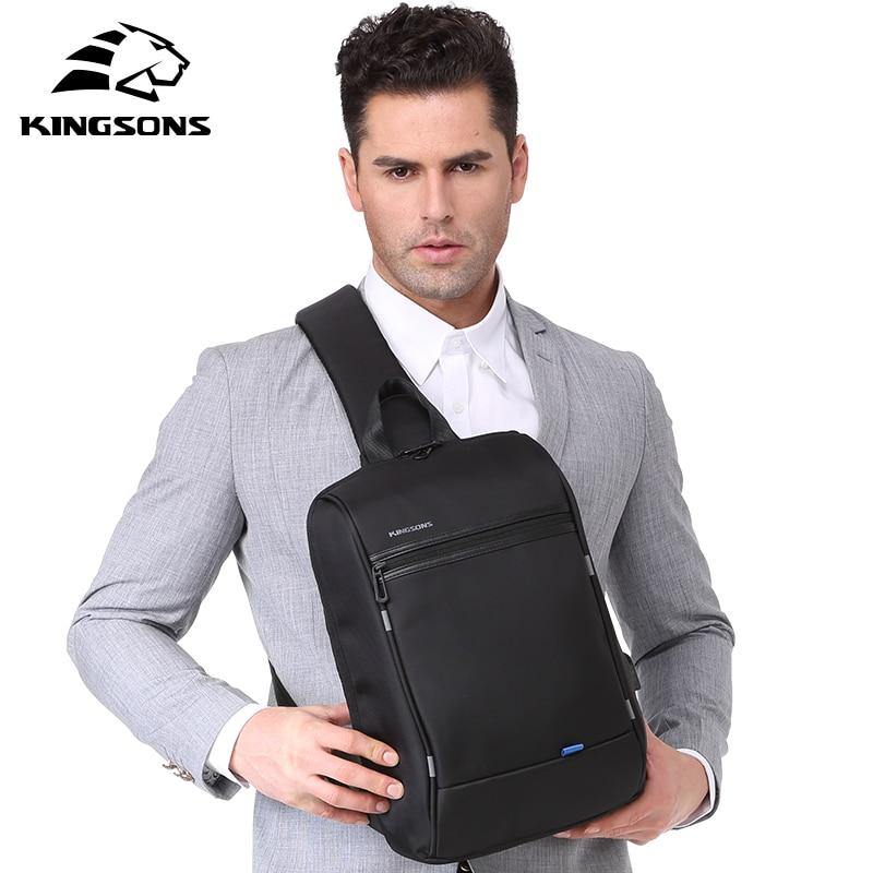 Anti-theft Waterproof Business Shoulder Bag with USB Charging Interface - Buy Confidently with Smart Sales Australia