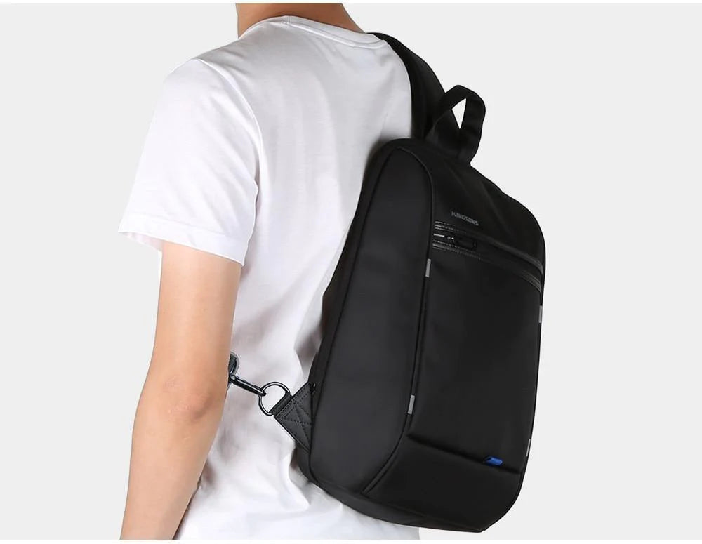 Anti-theft Waterproof Business Shoulder Bag with USB Charging Interface - Buy Confidently with Smart Sales Australia