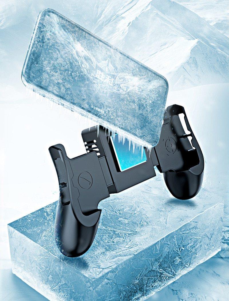 Black Universal Gamepad Controller With Cooler For Mobile Phone - Buy Confidently with Smart Sales Australia