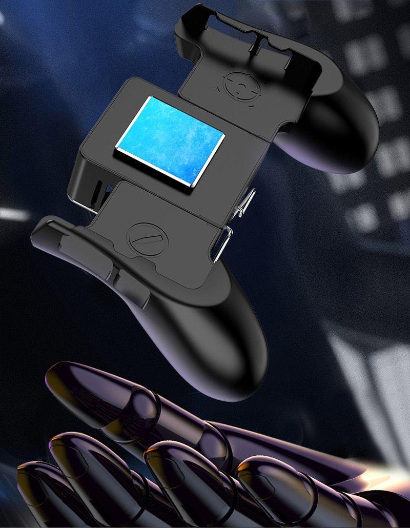 Black Universal Gamepad Controller With Cooler For Mobile Phone - Buy Confidently with Smart Sales Australia
