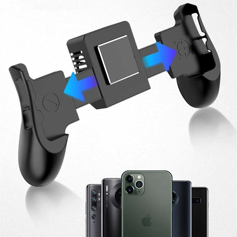 Black Universal Gamepad Controller With Cooler For Mobile Phone - Buy Confidently with Smart Sales Australia
