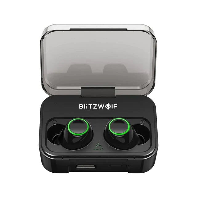 BlitzWolf  BW-FTE3S 3 Wireless Bluetooth v5.0 In-Ear Earphones |Digital Power Display| Big Battery|  Universal Compatibility - Buy Confidently with Smart Sales Australia