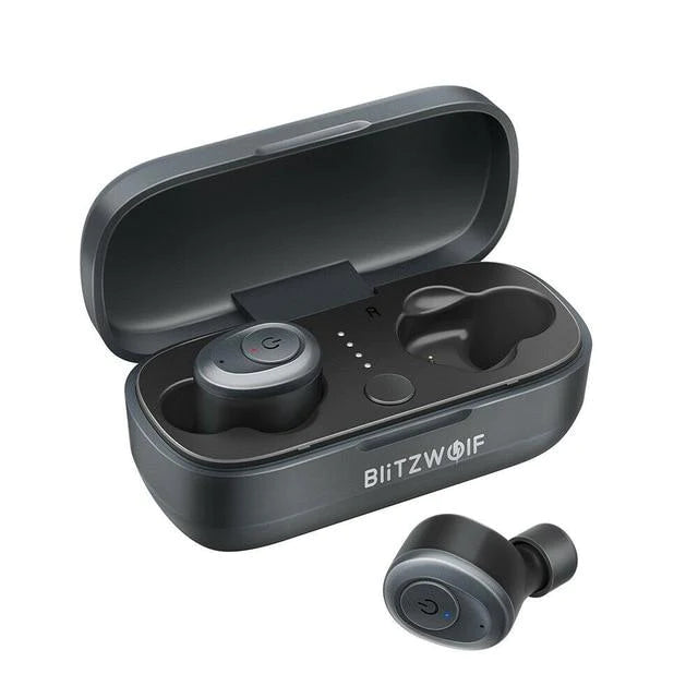 BlitzWolf FYE4 Wireless Bluetooth V5.0 In-Ear Earphones AAC SBC HiFi Stereo Sound - Buy Confidently with Smart Sales Australia