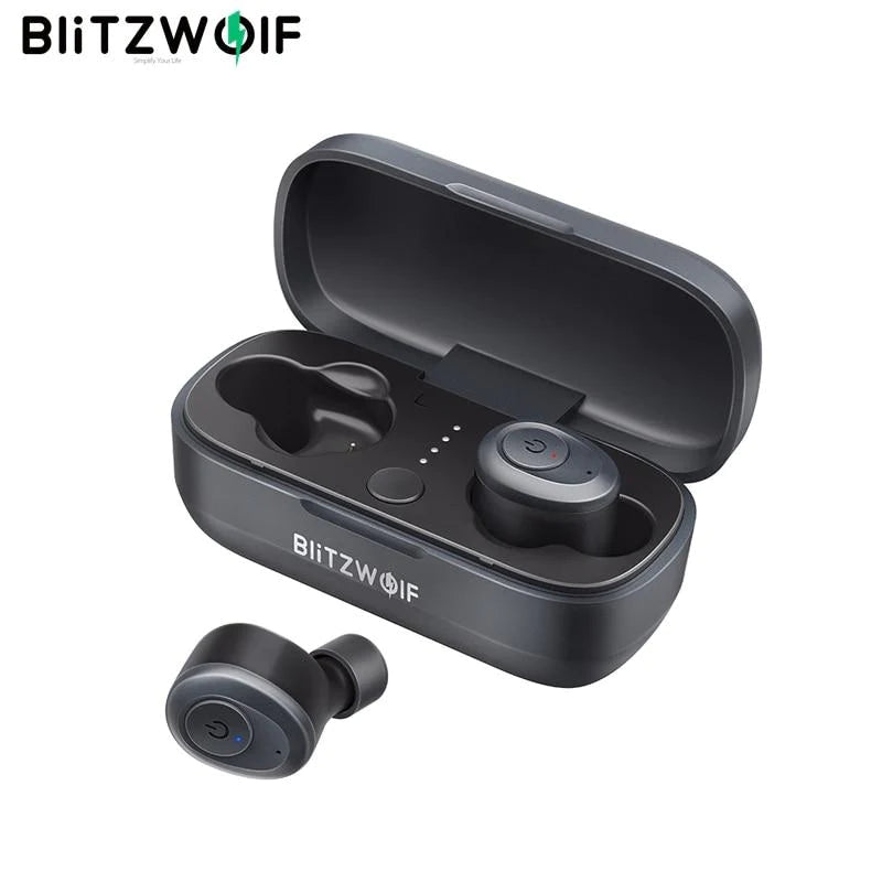BlitzWolf FYE4 Wireless Bluetooth V5.0 In-Ear Earphones HiFi Stereo Sound - Buy Confidently with Smart Sales Australia
