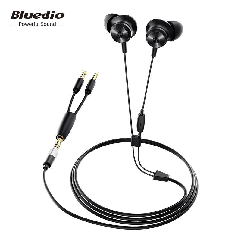Bluedio Sporty Magnetic Design Earbuds with Y-Shape Wire Built-in Microphone - Buy Confidently with Smart Sales Australia