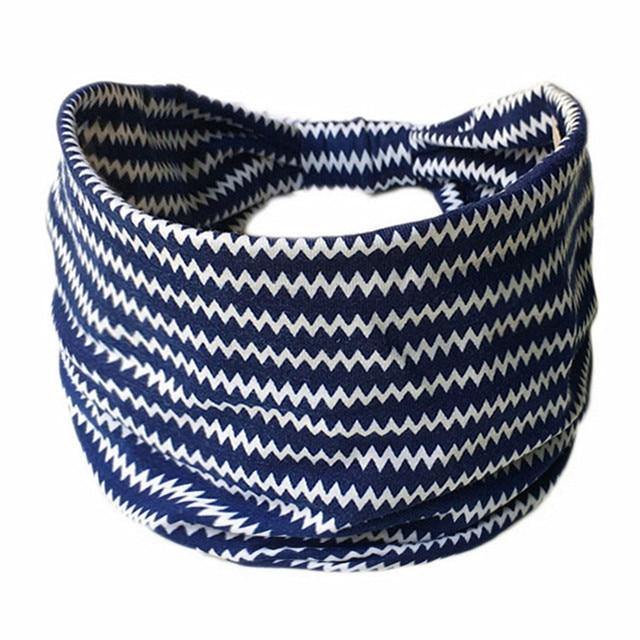 Boho Style Cotton Wide Printed Bandana Headbands For Women - Buy Confidently with Smart Sales Australia
