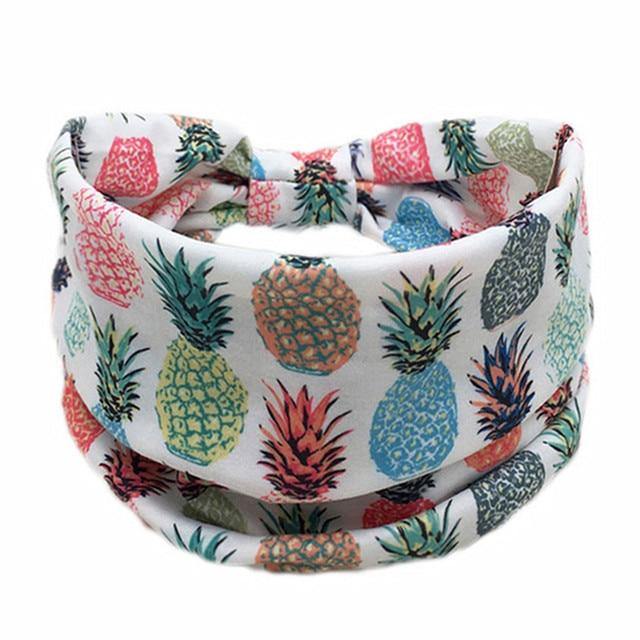 Boho Style Cotton Wide Printed Bandana Headbands For Women - Buy Confidently with Smart Sales Australia