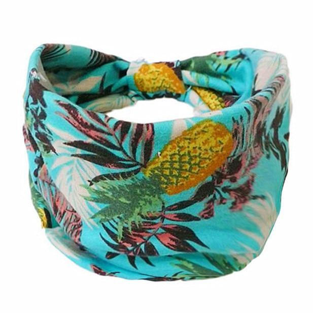 Boho Style Cotton Wide Printed Bandana Headbands For Women - Buy Confidently with Smart Sales Australia