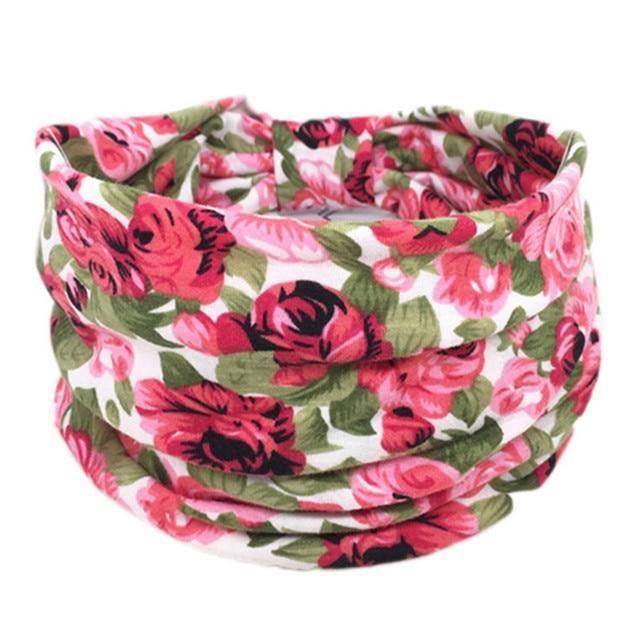 Boho Style Cotton Wide Printed Bandana Headbands For Women - Buy Confidently with Smart Sales Australia