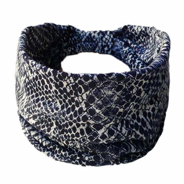 Boho Style Cotton Wide Printed Bandana Headbands For Women - Buy Confidently with Smart Sales Australia