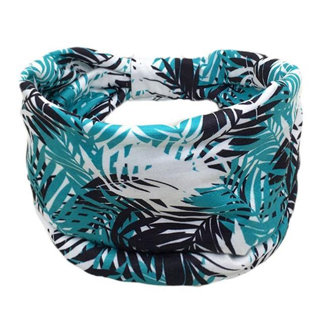 Boho Style Cotton Wide Printed Bandana Headbands For Women - Buy Confidently with Smart Sales Australia