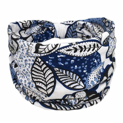Boho Style Cotton Wide Printed Bandana Headbands For Women - Buy Confidently with Smart Sales Australia