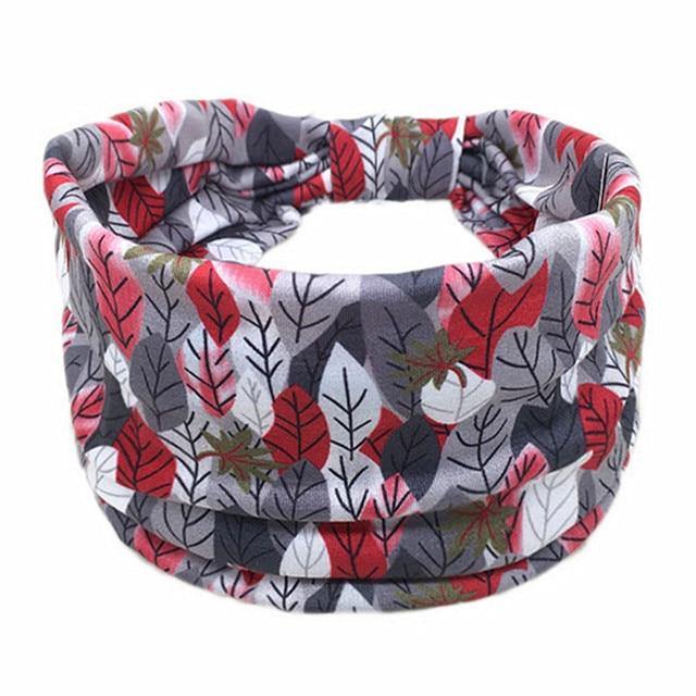 Boho Style Cotton Wide Printed Bandana Headbands For Women - Buy Confidently with Smart Sales Australia