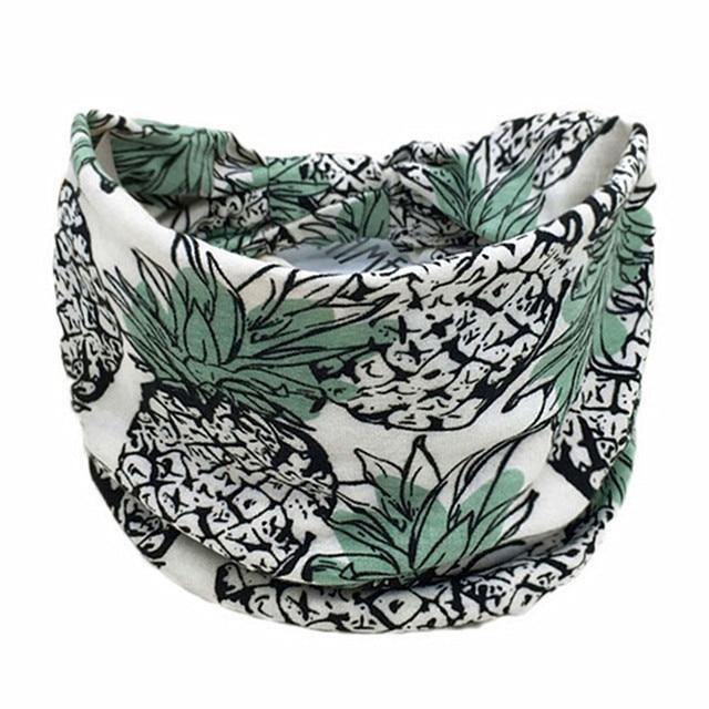 Boho Style Cotton Wide Printed Bandana Headbands For Women - Buy Confidently with Smart Sales Australia