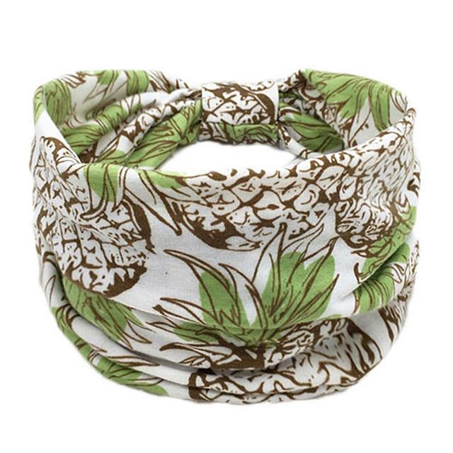 Boho Style Cotton Wide Printed Bandana Headbands For Women - Buy Confidently with Smart Sales Australia
