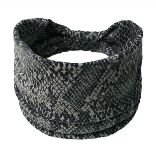Boho Style Cotton Wide Printed Bandana Headbands For Women - Buy Confidently with Smart Sales Australia