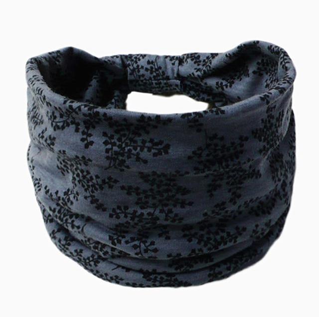 Boho Style Cotton Wide Printed Bandana Headbands For Women - Smart Sales Australia