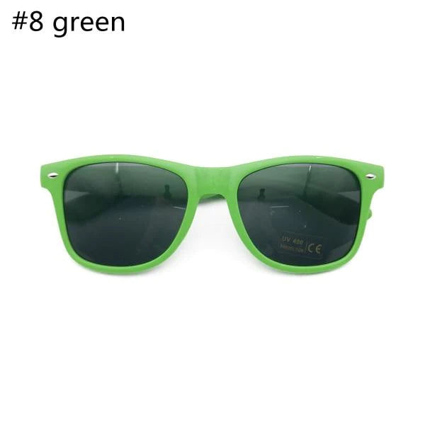 Bulk Customisable 48 Pack of Classic 80's Style Adult Sunglasses, UV400 Rated, with Spring Loaded Hinges, 20 Colours - Buy Confidently with Smart Sales Australia