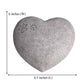 Cat Dog Remembrance Hand-print Heart Shaped Memorials Stone Grave Marker Gift - Buy Confidently with Smart Sales Australia