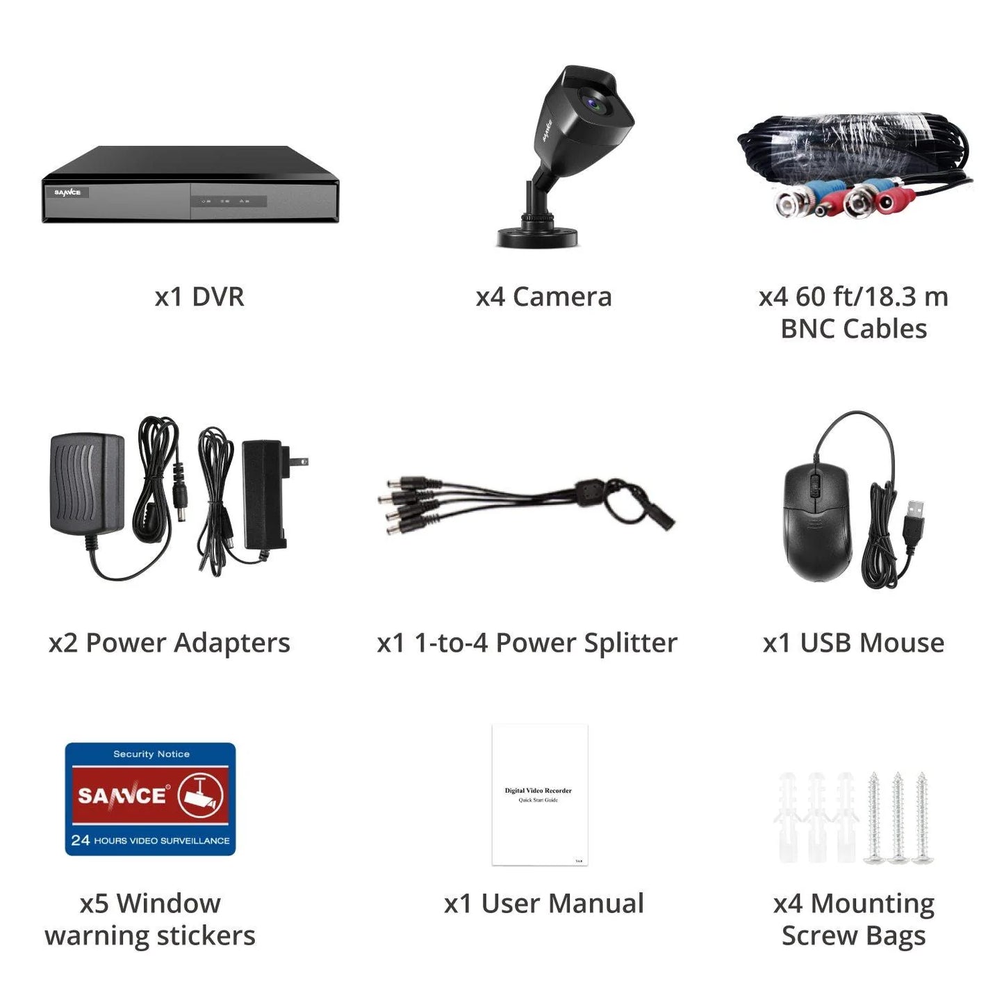 CCTV Video Surveillance Kit with Motion Detector - Buy Confidently with Smart Sales Australia