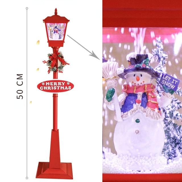 Christmas Home Decoration Mini Electric Street Lights with Music - Buy Confidently with Smart Sales Australia