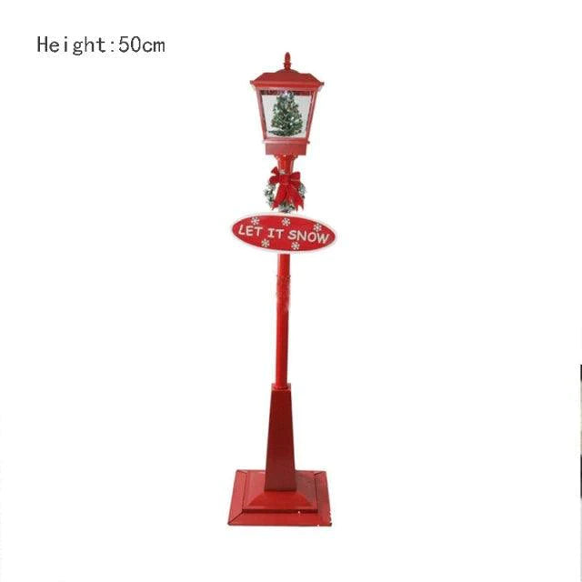Christmas Home Decoration Mini Electric Street Lights with Music - Buy Confidently with Smart Sales Australia