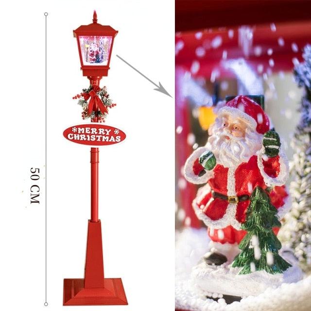 Christmas Home Decoration Mini Electric Street Lights with Music - Buy Confidently with Smart Sales Australia