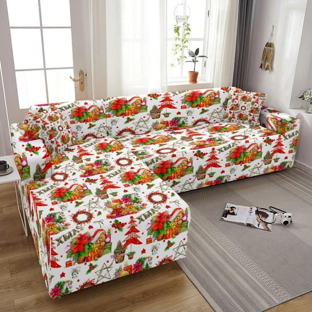 Comfy Christmas Sofa Seat Cover for L Shape Sofas - Buy Confidently with Smart Sales Australia