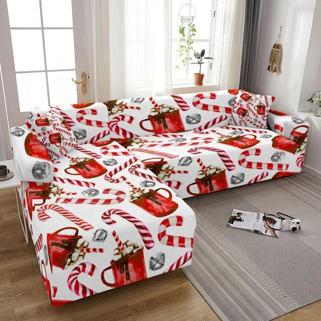 Comfy Christmas Sofa Seat Cover for L Shape Sofas - Buy Confidently with Smart Sales Australia