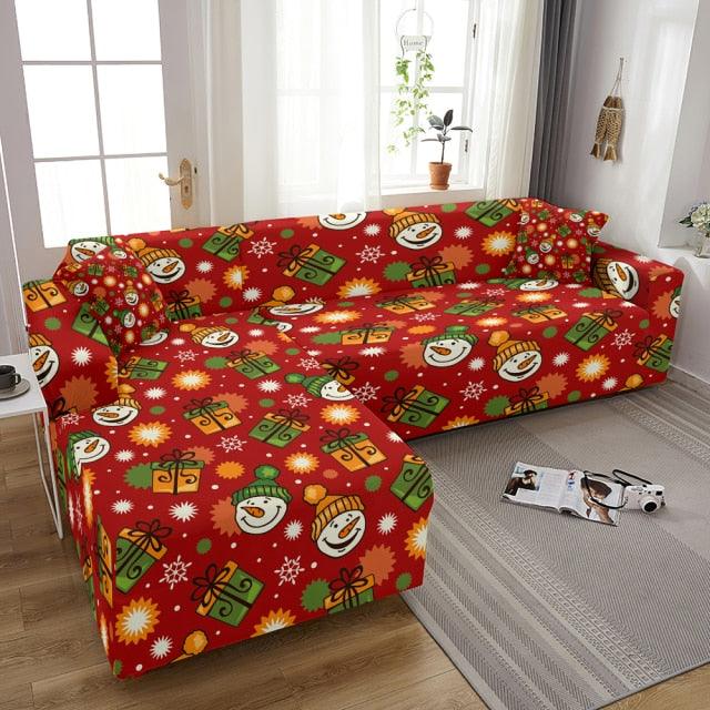 Comfy Christmas Sofa Seat Cover for L Shape Sofas - Buy Confidently with Smart Sales Australia