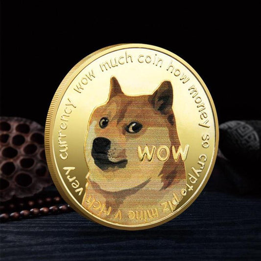 Commemorative Dog E-Coin For Souvenir or Home Decoration - Buy Confidently with Smart Sales Australia